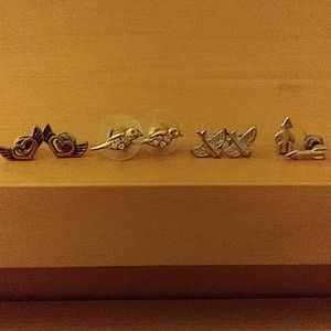 Set of 4 Kids earrings